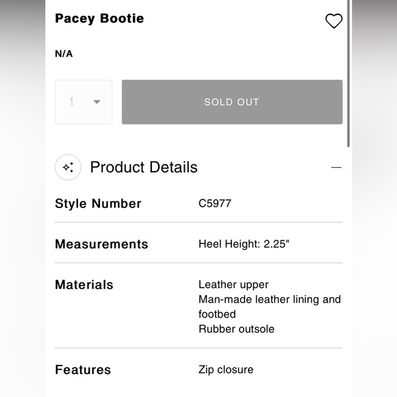 Coach Pacey Booties Black size 6 - Picture 3 of 10